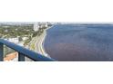 Breathtaking balcony view of the cityscape and waterfront at 2912 W Santiago St # 1901, Tampa, FL 33629