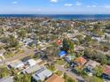 Aerial view of property location near the coast at 4910 Chancellor Ne St, St Petersburg, FL 33703