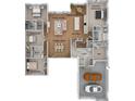 3-bedroom, 2-bathroom split floor plan at 4586 Hickory Oak Dr, Brooksville, FL 34601