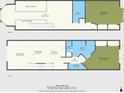 A detailed floor plan shows the layout of the bedrooms, bathrooms, kitchen, and other areas in the home at 8246 Aquila St, Port Richey, FL 34668