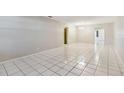 Spacious living room with tiled floors and a chandelier at 11200 102Nd Ave # 136, Seminole, FL 33778