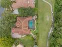 Luxury home with pool and golf course views at 531 Isleworth Close, Tarpon Springs, FL 34688