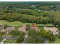 Bird's-eye view of a home on a golf course at 531 Isleworth Close, Tarpon Springs, FL 34688