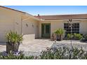 Charming home featuring a brick paver walkway and front entryway with decorative shrubbery at 4380 44Th S St, St Petersburg, FL 33711