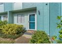 Teal condo building entryway at 131 114Th Ne Ter # 131, St Petersburg, FL 33716