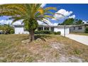 Single story house with palm tree and carport at 7511 Tyson Dr, Port Richey, FL 34668