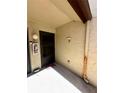 Covered entryway with exterior door at 4215 E Bay Dr # 1013B, Clearwater, FL 33764
