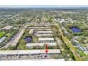 Condo location shown in a broad aerial perspective at 4152 55Th N Way # 1028, Kenneth City, FL 33709