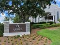 Ardea Country Club entrance sign with landscaping at 60 Ashley Ln, Oldsmar, FL 34677