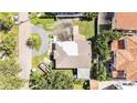 Overhead view of home undergoing renovations at 3708 W Sevilla St, Tampa, FL 33629