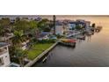 Waterfront property with private dock, boat and pool at 52 Sandpiper Rd, Tampa, FL 33609