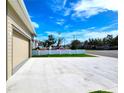 Long driveway leading to a two-car garage at 3033 54Th N Ave, St Petersburg, FL 33714