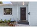 Front door entrance with landscaping at 4237 Dr Martin Luther King Jr N St, St Petersburg, FL 33703