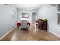 Spacious dining area with tile flooring at 10836 Standing Stone Dr, Wimauma, FL 33598