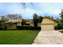 Charming one story home with a well manicured lawn and two car garage at 7255 18Th Ne St, St Petersburg, FL 33702
