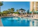 Inviting swimming pool with lounge chairs at 345 Bayshore Blvd # 808, Tampa, FL 33606
