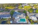 House with a pool and backyard, in a residential neighborhood at 8254 40Th N Ave, St Petersburg, FL 33709