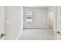 Neutral bedroom with plush carpeting and a window for natural light at 5825 S 5Th St, Tampa, FL 33611