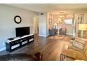 Bright and airy living room with hardwood floors at 2257 World Parkway W Blvd # 39, Clearwater, FL 33763