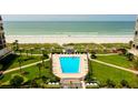 Enjoy this beautiful beachside pool with gorgeous views of the ocean and private beach access at 1430 Gulf Blvd # 204, Clearwater Beach, FL 33767