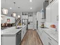 Spacious kitchen with modern appliances and large island at 19270 Briarbrook Dr, Tampa, FL 33647