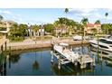 Luxury waterfront home with private dock and boat at 140 Brightwaters Ne Blvd, St Petersburg, FL 33704