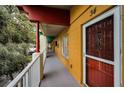 Bright condo hallway with access to individual units at 2292 Austrian Ln # 34, Clearwater, FL 33763