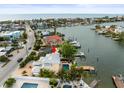 Waterfront home with private pool and boat dock, situated on a quiet canal at 231 21St Ave, St Pete Beach, FL 33706