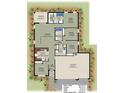 4 bedroom, 2 bath home with 3-car garage and covered patio at 174 Green Oak Park, Rotonda West, FL 33947