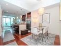 Open kitchen with granite counters and stainless steel appliances at 111 N 12Th St # 1708, Tampa, FL 33602