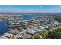 Property view showcasing waterfront location and neighborhood at 721 Manns Harbor Dr, Apollo Beach, FL 33572