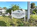 Heather Lake Condominiums sign, address 920-940 at 930 Virginia St # 201, Dunedin, FL 34698