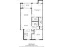 Condo floor plan showing two bedrooms, two baths, and a balcony at 122 E Cypress Ct # 22, Oldsmar, FL 34677