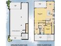 Two-story home floor plan, showing kitchen, Gathering room, and bedrooms at 4010 Huntington Ne St, St Petersburg, FL 33703