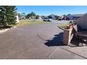 Long driveway leading to the house at 1727 Coco Palm Cir, Sun City Center, FL 33573