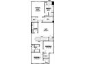 Second floor plan with owner's suite, two bedrooms, loft, and laundry at 26024 Fantasy Sky Ln, Lutz, FL 33559