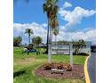 Brightwaters Tower sign, indicating the entrance to the condominium complex at 1365 Snell Isle Ne Blvd # 2B, St Petersburg, FL 33704