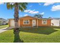 One-story house with a carport and a palm tree in the front yard at 4642 Eastwood Ln, Holiday, FL 34690