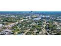 Aerial view showing the property's location, neighborhood, and proximity to the city skyline at 4331 16Th S Ave, St Petersburg, FL 33711