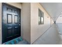 Building hallway with a door to unit 503 at 201 W Laurel St # 503, Tampa, FL 33602