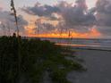 Scenic beach sunrise view with sea oats and ocean at 1540 Gulf Blvd # 2107, Clearwater Beach, FL 33767