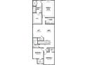 Second floor plan featuring bedrooms, game room, and loft area at 3457 Timber Crossing Ave, Brandon, FL 33511
