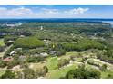 Property location shown from above, situated on a golf course community at 2817 Roehampton Close, Tarpon Springs, FL 34688