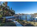 Private dock with access to the waterway. Enjoy boating and waterfront living at 505 80Th Ave, St Pete Beach, FL 33706