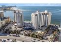 High-rise building with ocean and city views at 440 S Gulfview Blvd # 905, Clearwater Beach, FL 33767