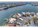 Waterfront property, showcasing the home's location and surrounding neighborhood at 3606 Belle Vista E Dr, St Pete Beach, FL 33706