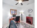Home office with a desk, chair, and decorative accessories at 31371 Cabana Rye Ave, San Antonio, FL 33576
