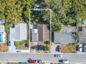 Aerial view showing home's location and surrounding houses at 4202 Las Vegas Dr, New Port Richey, FL 34653