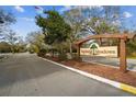 Entrance to Baywood Meadows Condominium community at 11616 Baywood Meadows Dr # 7, New Port Richey, FL 34654