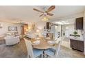 Open dining area with table and chairs, near kitchen at 13211 111Th Ln, Largo, FL 33778